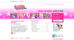 Desktop Screenshot of barbiespelletjes.nl